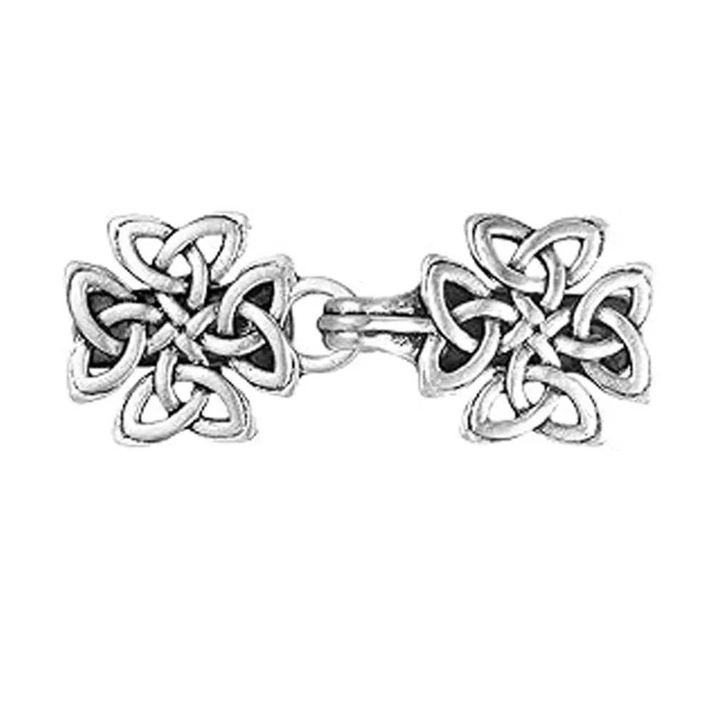 New Design Multifunctional Clip Cardigan Clip Silver Color Vintage Style Shawl Brooch Sweater Blouse Pin