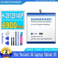 6900mAh GUKEEDIANZI Laptop Battery H-28125140P For Teclast X4 7 Wire Plug Big Power Bateria