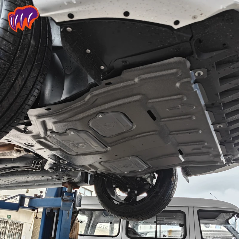 แผ่นแชสซีสำหรับเครื่องยนต์สำหรับ VW Roewe EI5 i5 2018 2019 2020 22 2023 2024แผงป้องกันด้านล่างอุปกรณ์เสริมรถยนต์