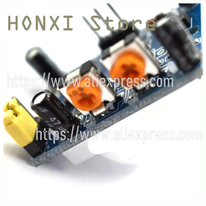 1PCS HC-SR501 menschlichen körper infrarot sensing modul pir-sensor infrarot sensor sonde import blau platte