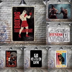 Fitness Boxing GYM Exercise Competition Club Poster Flag Polyester 90*150CM Hang Home Decoration Wall Banner 4 Grommets Custom