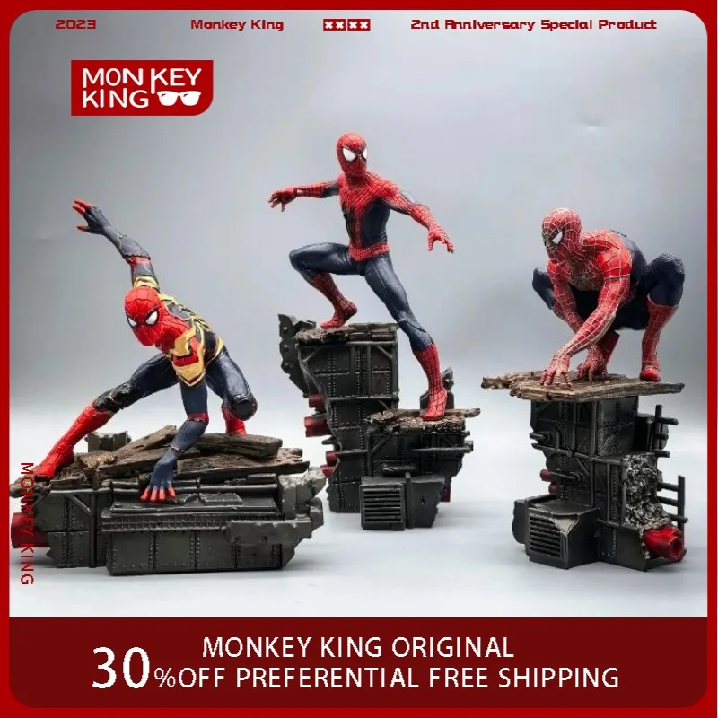17cm-spider-man：no-way-home-figure-spider-man-classic-poses-collection-of-animation-models-desktop-ornaments-children-toys-gift