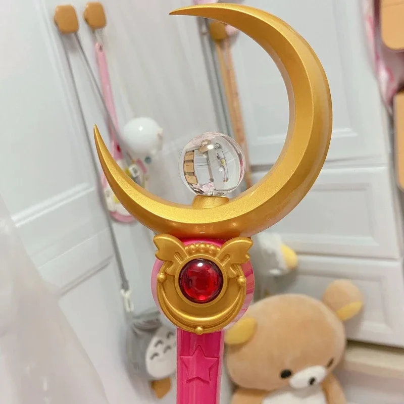 Anime Movie Merchandise Puntelli Cosplay Trasformazione Arma Attrezzatura Puntelli Bacchetta magica Luna Ragazza Guerriero Regali di compleanno
