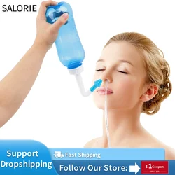 300/500ML Nasal Irrigator Nasal Wash Cleaner Nose Cleaning Bottle Neti Pot Avoid Allergic Rhinitis Sinus Rince Health Care