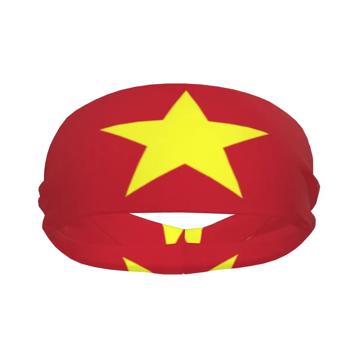 Headband Vietnam Flag Headwrap Hairband for Tennis Gym Fitness Headwear Hair Accessories