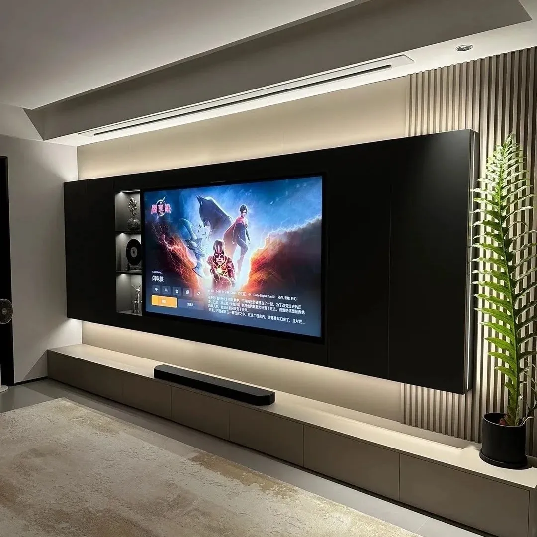 &Warm Living Room Dining Apartment TV Cabinet Modern Minimalist Factory Direct Sales Free Design Eco-Friendly Durable