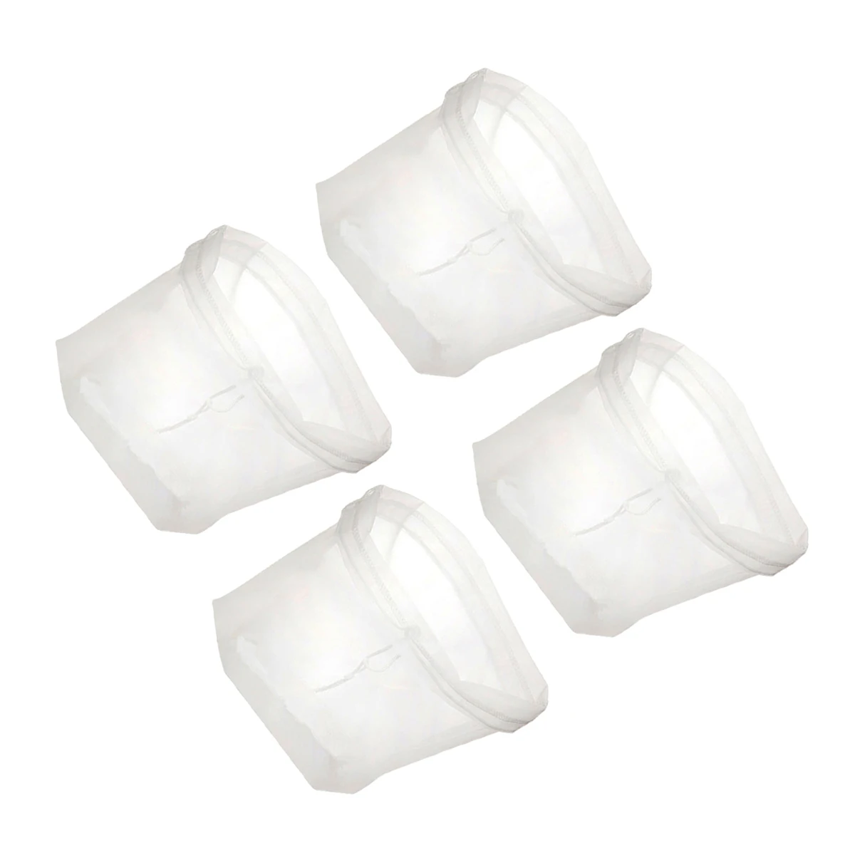 

4 Pcs Filter Bag Food Strainer Nut Milk Yogurt Fine Mesh Cheesecloth Soy Fruit Juice Pouch