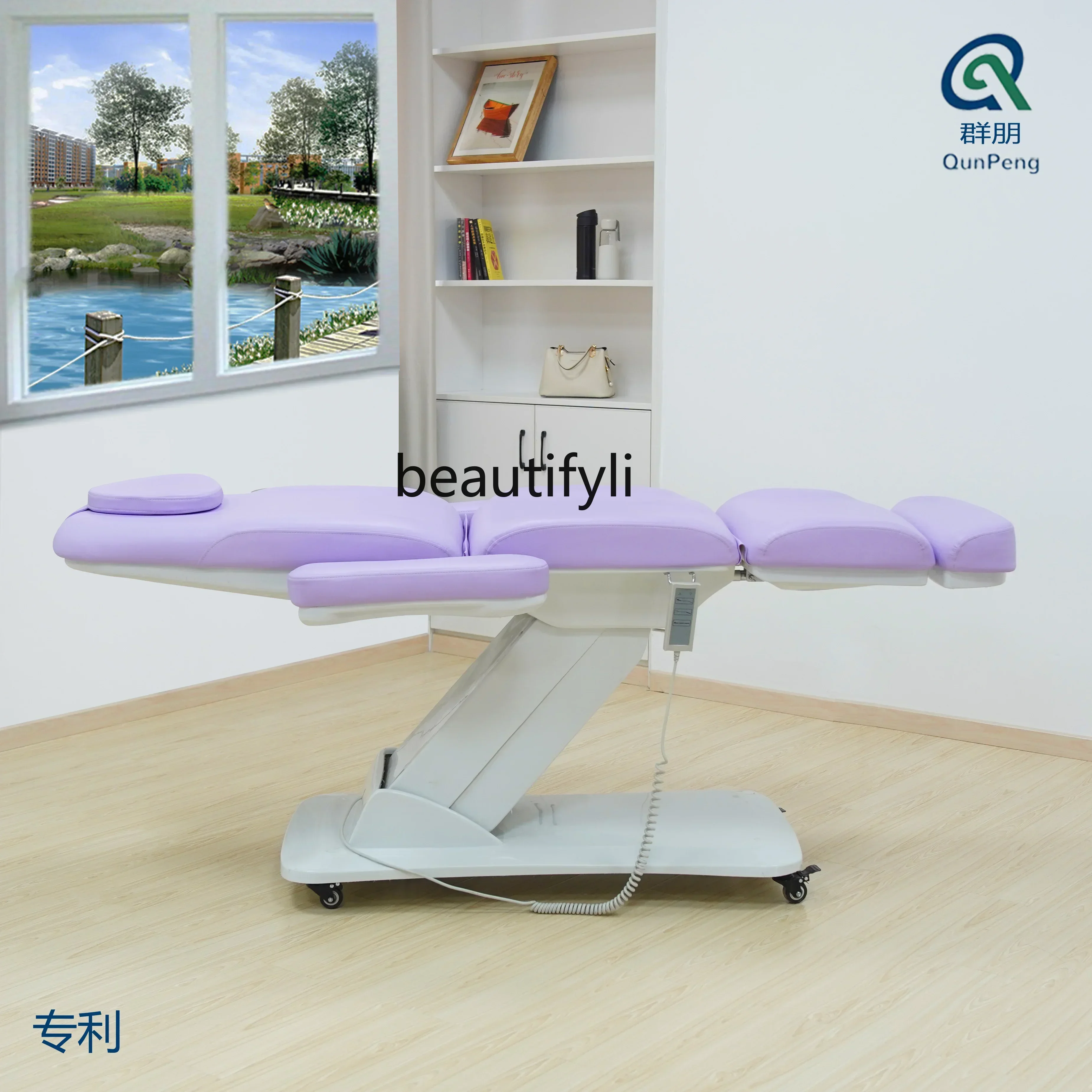 Micro-Finishing Beauty Massage Tattoo Embroidery Meijiemei Gums Physiotherapy Chair Folding Medical Beauty Bed