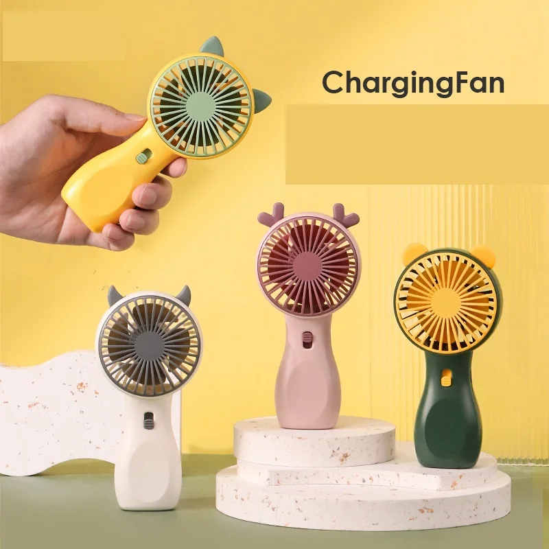 

Mini Portable Fans Handheld USB Rechargeable Fan Mini Desktop Air Cooler Outdoor Fan Cooling Travel Hand Fans Ventilation Fan