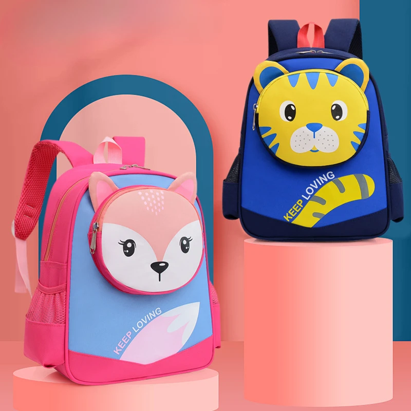 Children Backpack School Bag Cute Backpack for Children Tiger Cartoon Toddler Backpacks Kids Bags for Girl Mochila Niña 가방 شنط