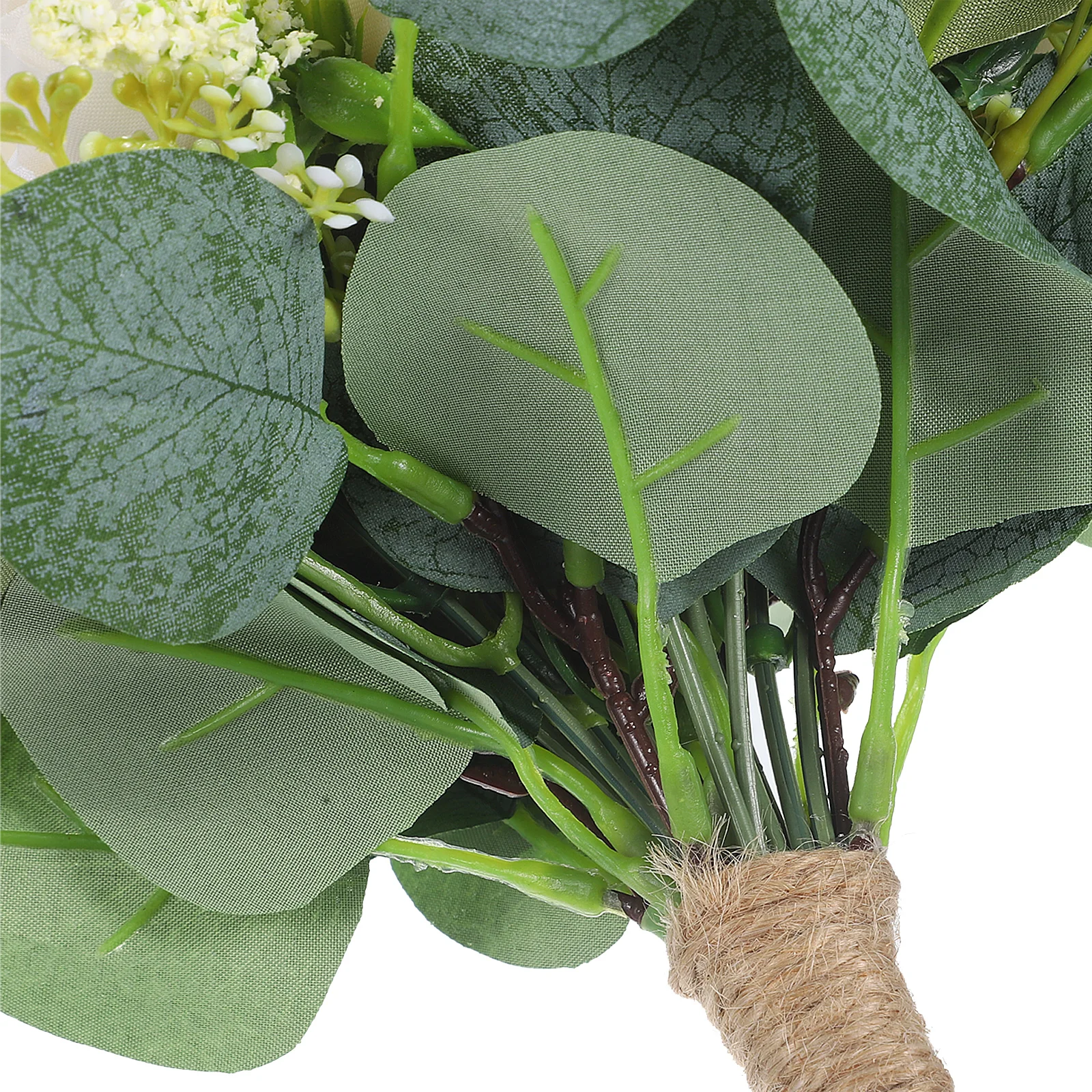 

Artificial Flower Bouquet Romantic Realistic Wedding Bridal Bridesmaid Decor Home Party Event Decoration Prop Everlasting Floral