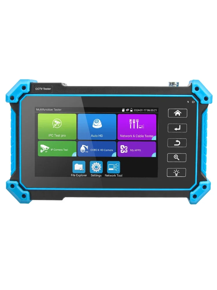 NOYAFA NF-IPC715 Alles in één Kosteneffectieve perfecte CCTV-tester Multifunctionele 4K HD CCTV-tester HD IP-monitor 4K PTZ IPC-camera