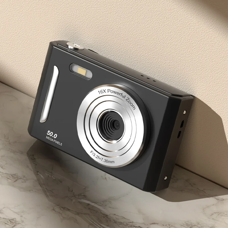 NEW 5K Digital Portable Camera Pixels Auto Focus Entry-level Camera Dual Camera Flash Student CCD