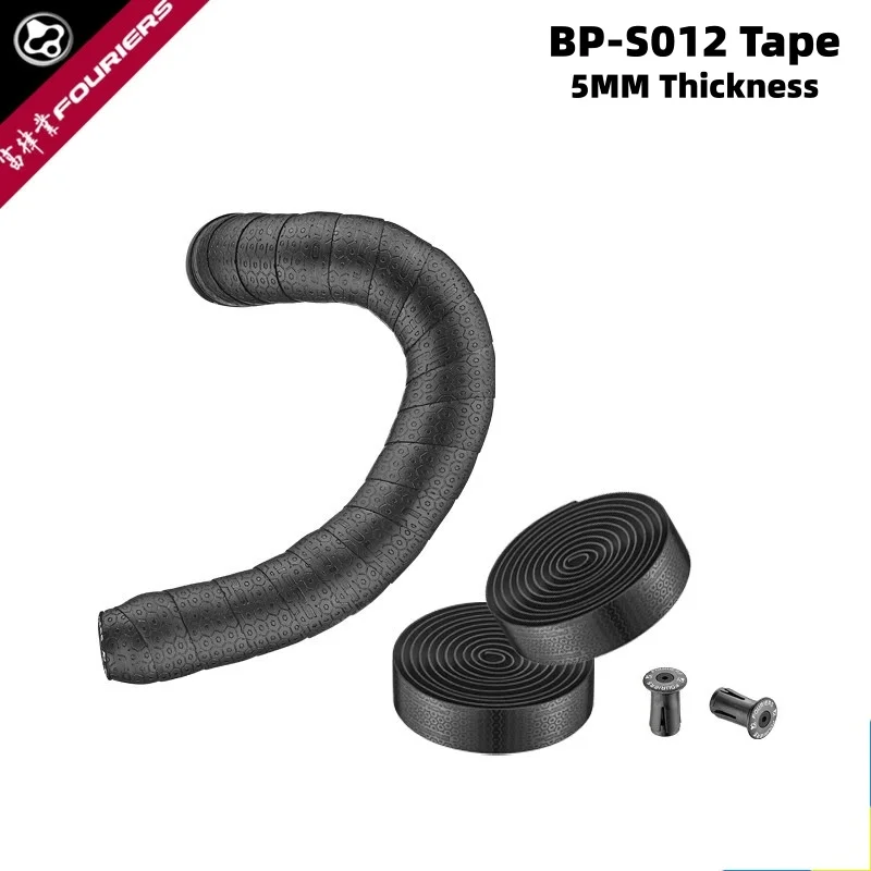 Fouriers Bicycle Handlebar Tapes Road Bicycle Handlebar Tape Absorb Shocks Anti-slip Waterproof Cycling Bar Tape 5MM Thickness