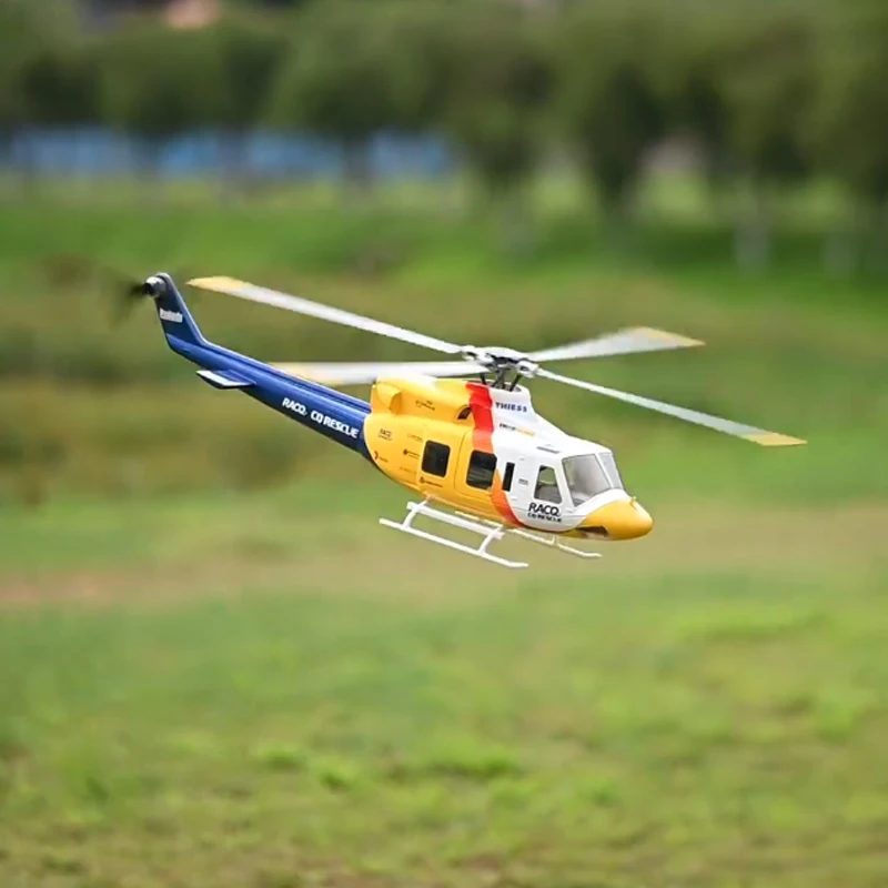 FLYWING Bell 412 scale Helicopter 1:16 6CH helicopter Brushless Motor bell412 rc helicopter 470 size ACE GPS Scale Helicopter