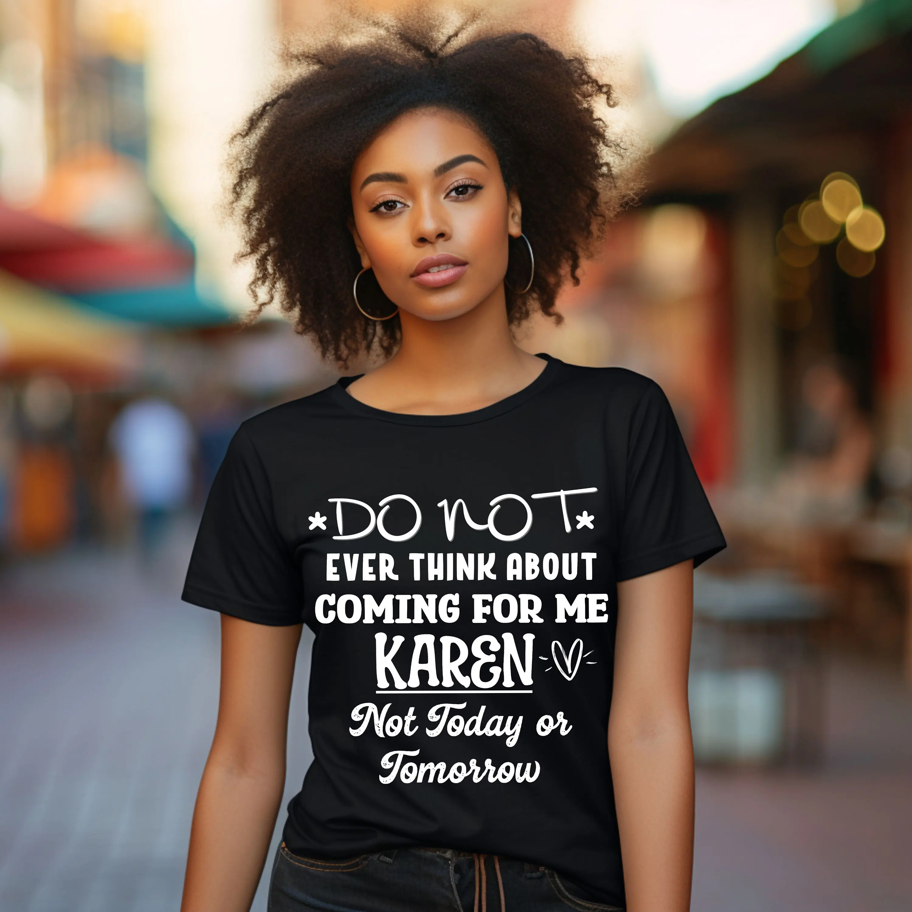 Karen Funny Sarcastic T shirt Do NoT BLM Sassy Melanin Calm Down Popular Etsy