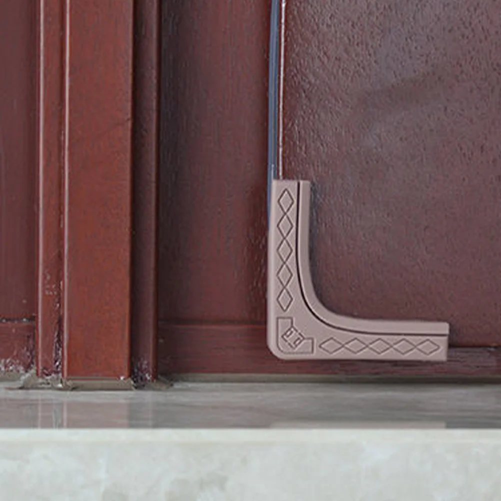 4 szt. Ochraniacze na rogi mebli, silikonowe zabezpieczenia krawędzi mebli dla dzieci, na stół, okno, do ochrony i dekoracji domu