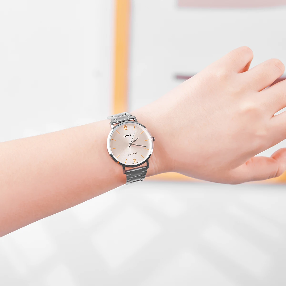 Casio Horloge Vrouwen Horloges Topmerk Luxe Set Quartz Horloge Vrouwen Dames Horloge Business Reloj Mujer LTP-VT01D-1B