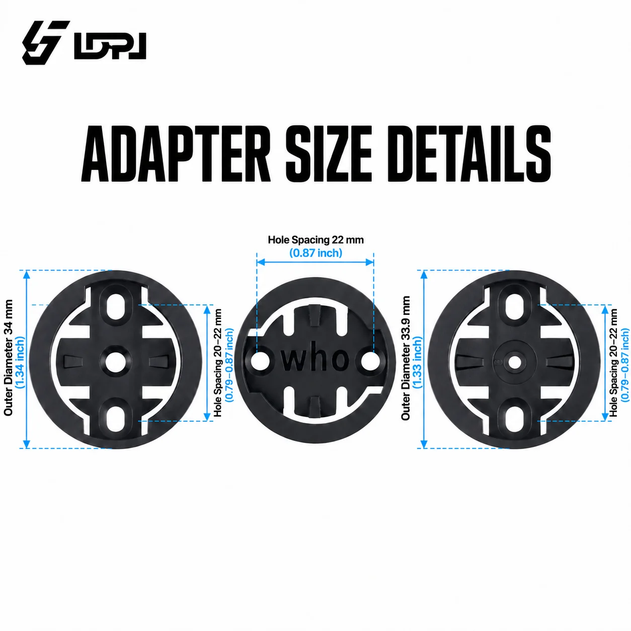 LDPJ Bicycle Code Table Bracket Base Bicycle Code Table Installation Adapter Base Plastic Replacement Parts Riding Accessories