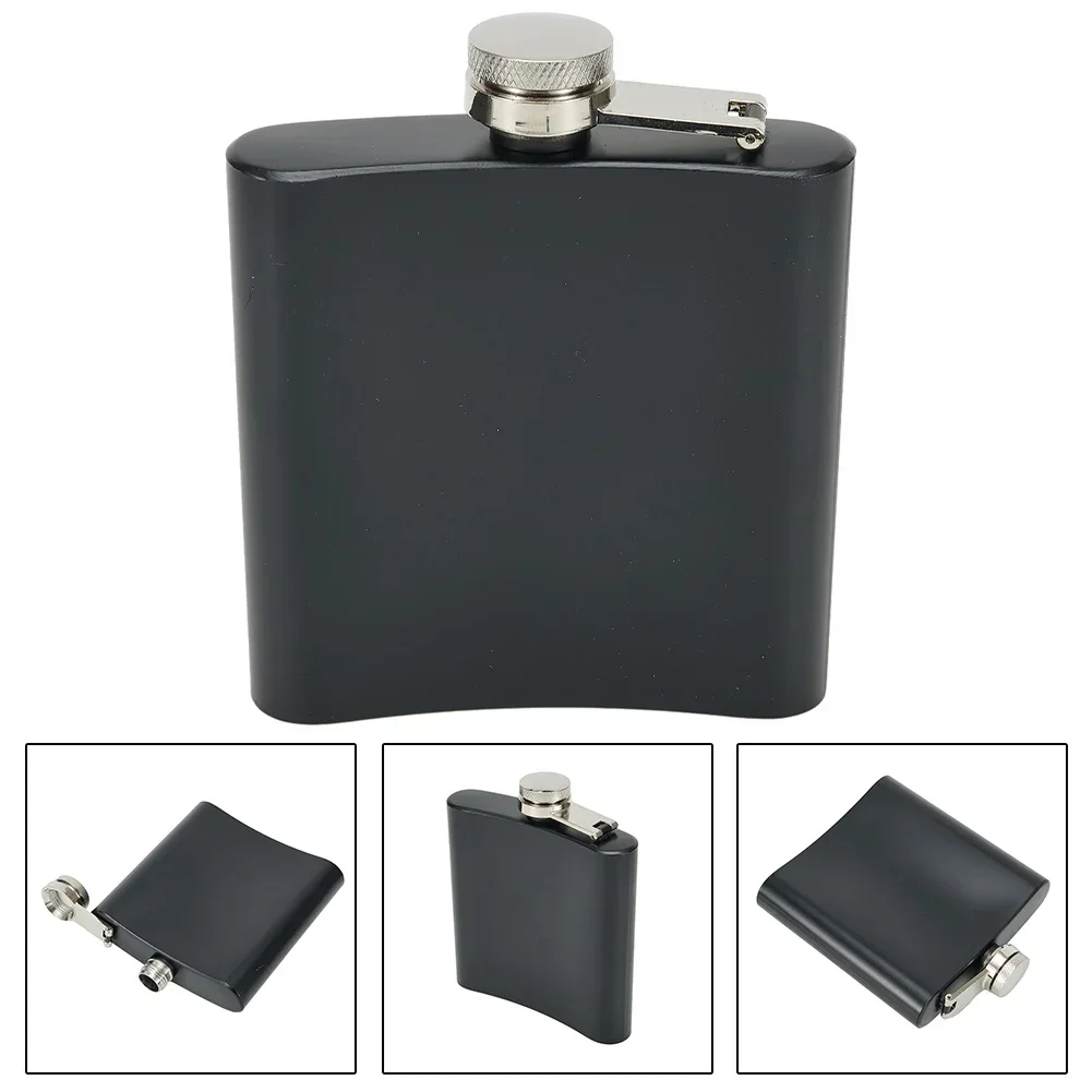 6/8oz Hip Flask Boating Brandy Camping Hiking Large Capacity Liquor Pocket Replacement Stainless Steel Tailgating