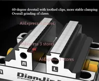 1pc Four-axis and Five-axis Clamps, Self-centering Vises, Multi-function Machine Tool Fixtures, Can Be Equipped with Soft Jaws