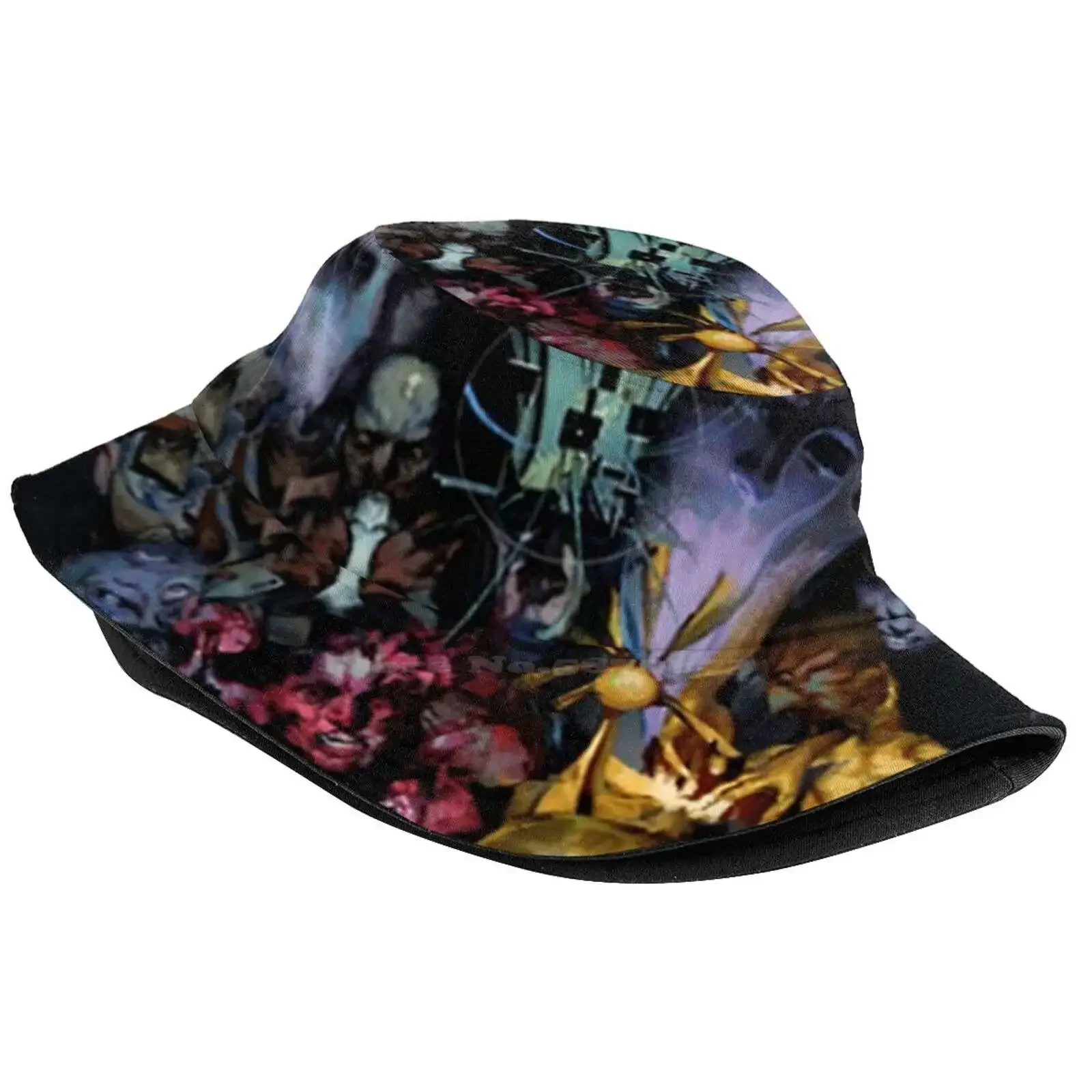 Discoelysium The Final Cut Sun Cap Fisherman Hat Bucket Hats Rpg Zaum Computer Abstract Disco Elysium Lover Disco Elysium Funny