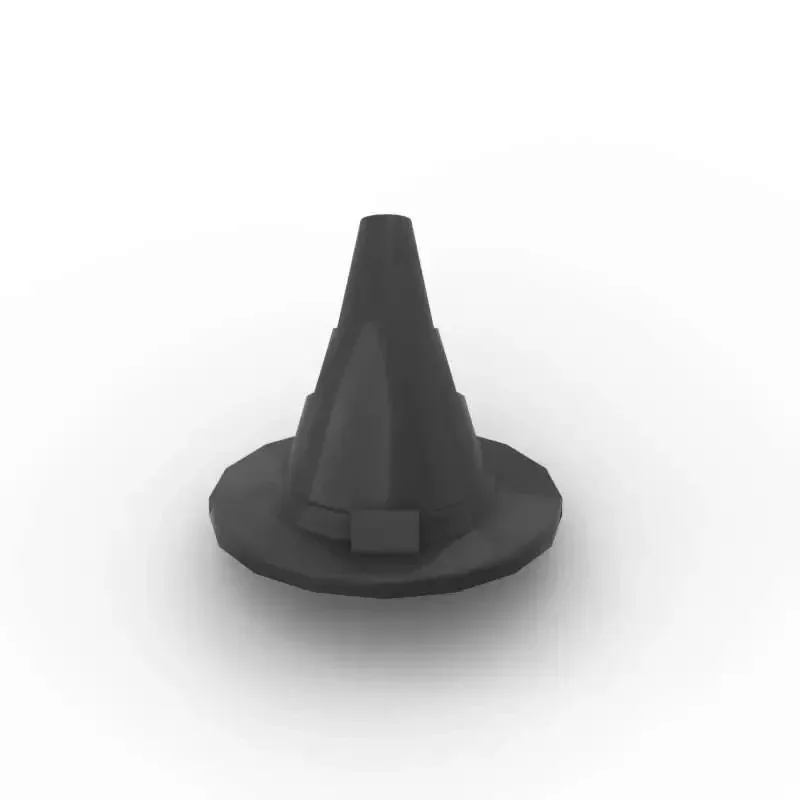 MOC 10PCS Part Bricks 6131 Magic Hat Building Blocks Set Magician Wizard Master Headwear Cap Particle Toy Children Birthday Gift