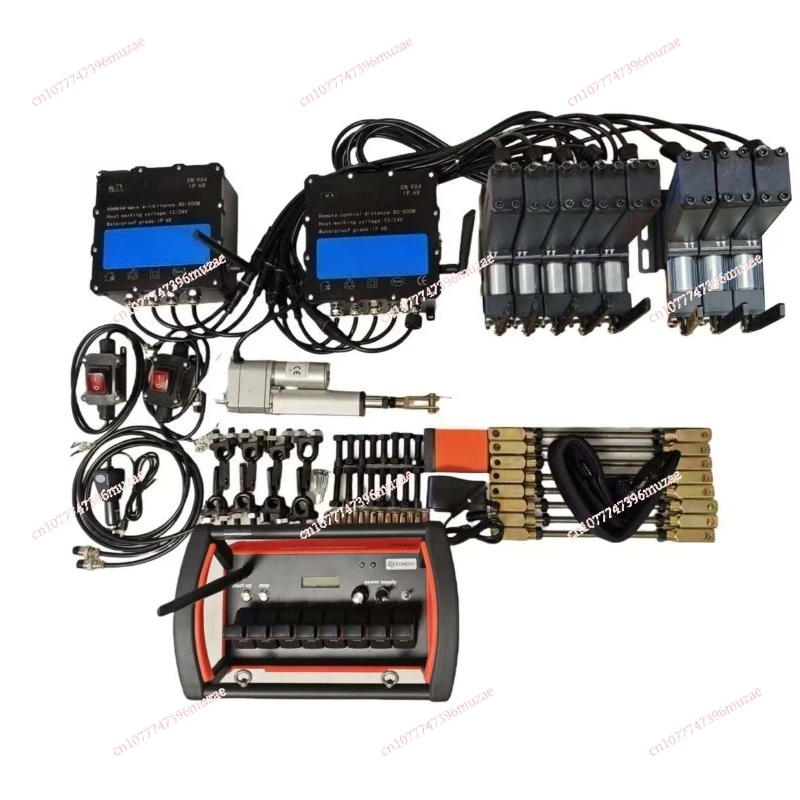 Hoisting crane and other remote wireless control systems, manual wireless control.