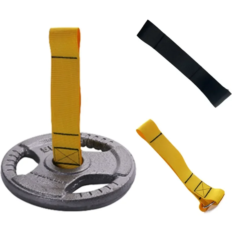 Correa de Fitness, Pin de carga, correa resistente DIY para placas de peso, barra, Cable, accesorio de máquina, equipo de entrenamiento de gimnasio en casa