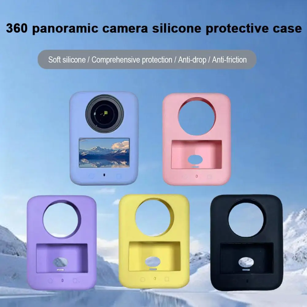 Защитный чехол для корпуса панорамной камеры DJI Osmo 360, водонепроницаемый и противоударный силиконовый защитный чехол