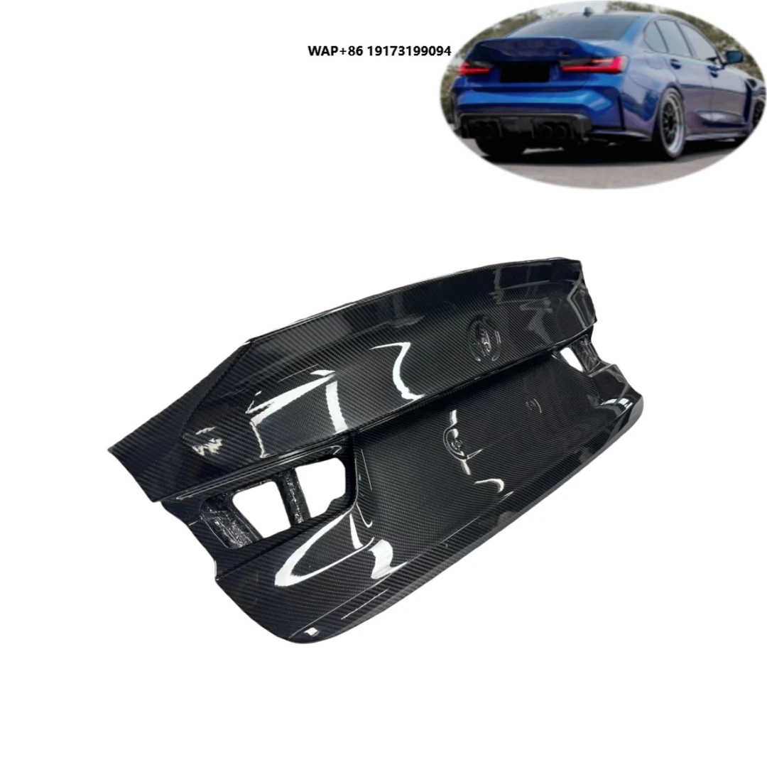

Csl Style Dry Carbon Fiber Rear Trunk Boot Lid Cover for 3 Series G20 G80 M3 2019-2025