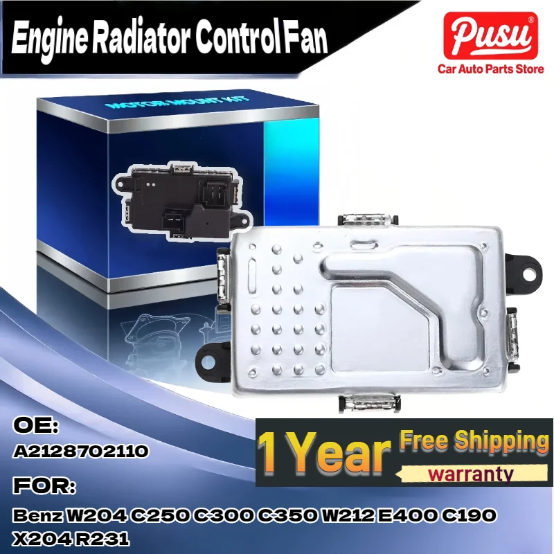 

for Mercedes-Benz W204 C250 C300 C350 W212 E400 Blower Motor Resistor A2128702110