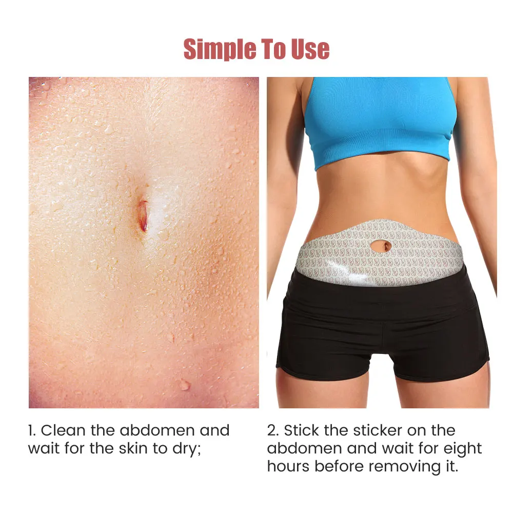 Slimming Body Shaping Paste Tightens Belly Shaping Paste Lazy Belly Button Paste Body Care Abdomen Treatment Patch Weight Lose