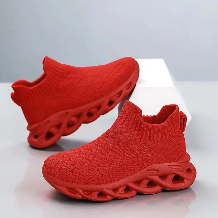 

Детские слипоны для мальчиков и девочек, весенне-летняя дышащая обувь из сетки, легкая повседневная обувь для бега на открытом воздухе