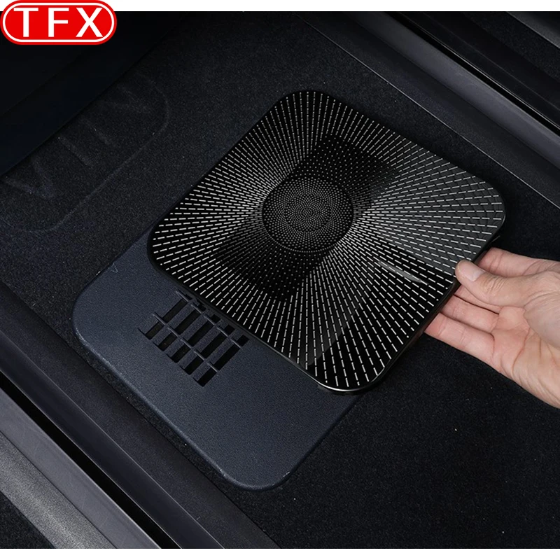 

For Zeekr Mix 2024 2025 2026 Car Styling Air Conditioning Vent Under Seat Protective Cover Rear Dedicated Dust Cover Accessories