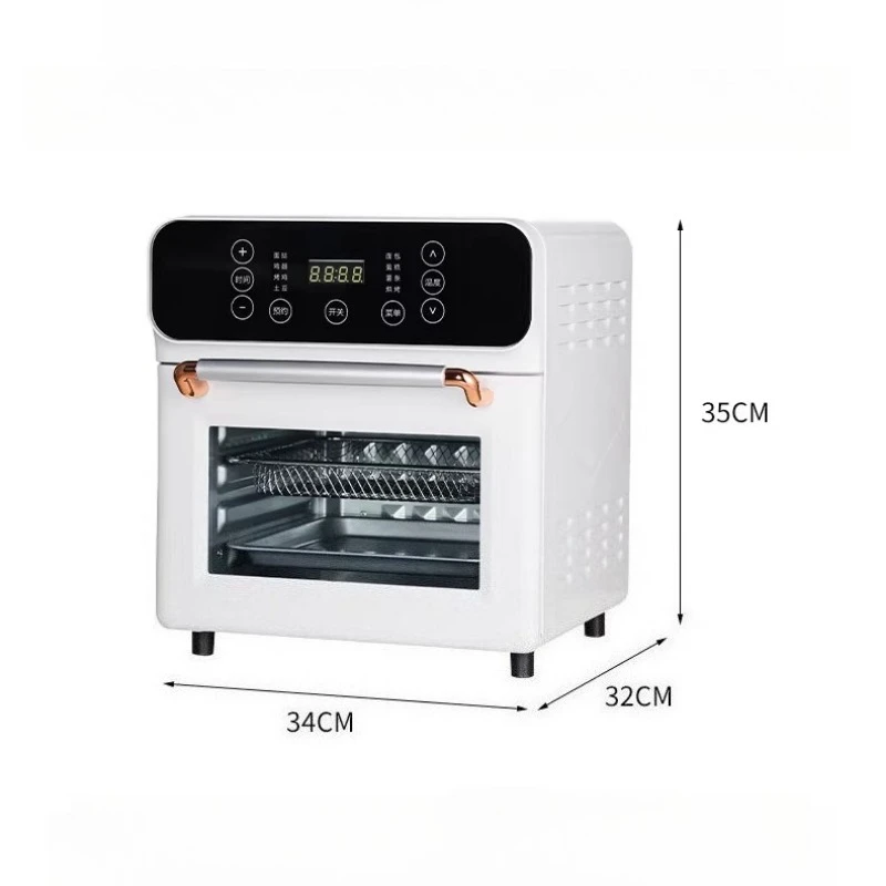 15L air fryer oven all in one machine household baking electric fryer visual large capacity electric oven  air fryer oven