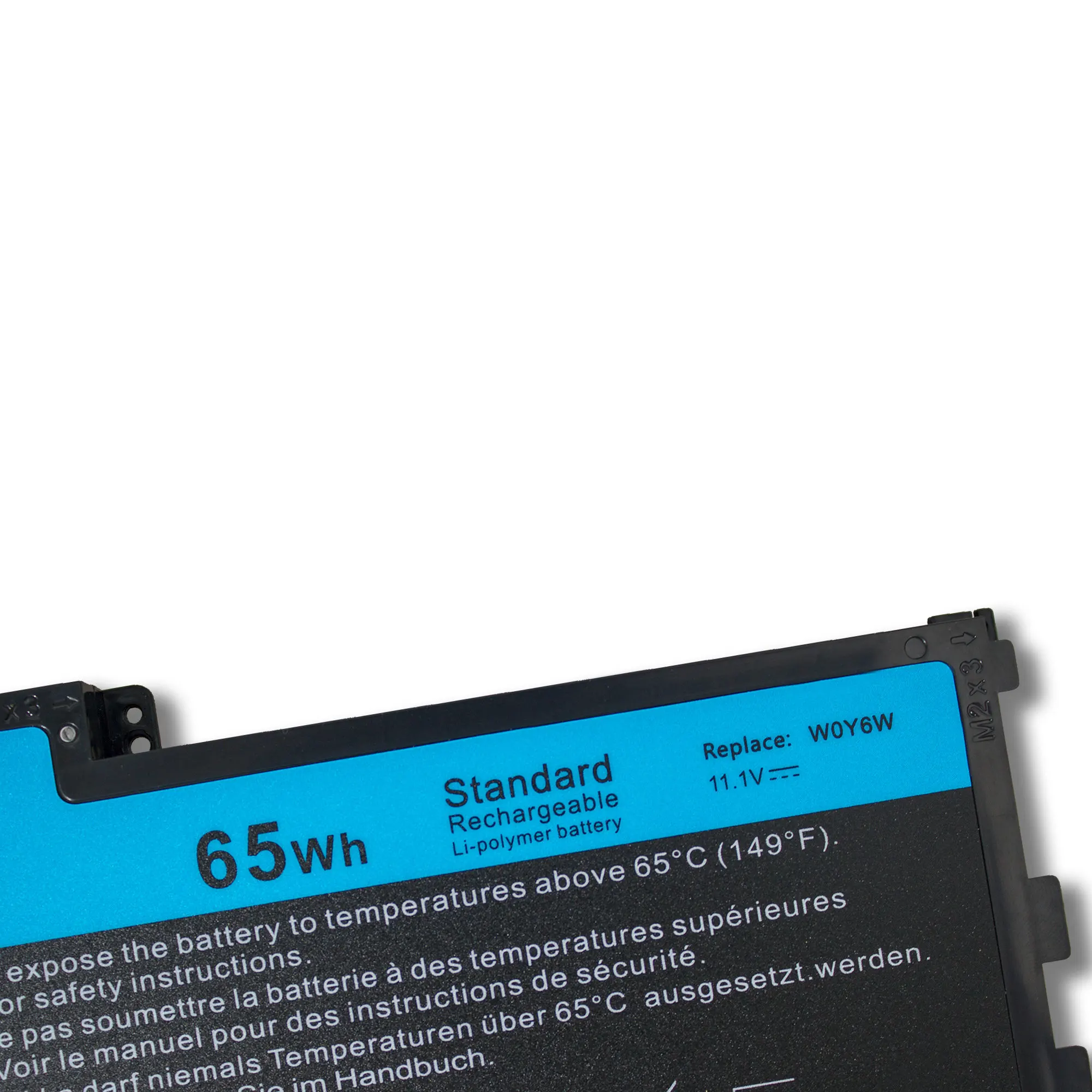 11.1V 65wh original battery W0Y6W for  XPS15-L521X WOY6W bateria