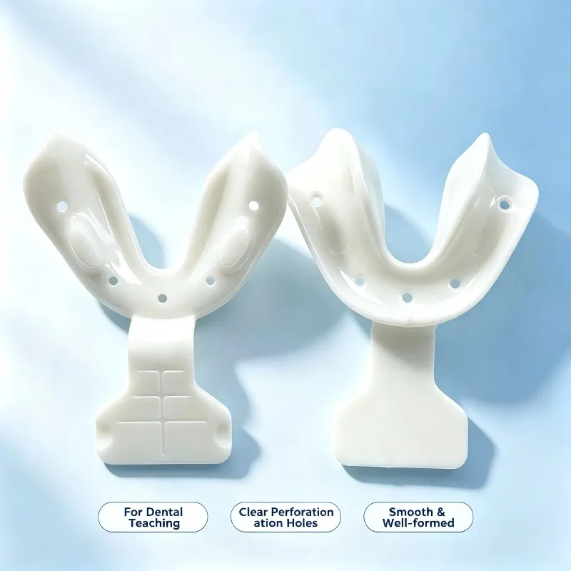 Edentulous Jaw Full Denture Impression Tray 17Pcs Set  High Temperature Resistant Impression Taking Tool Dentist Lab Supplies