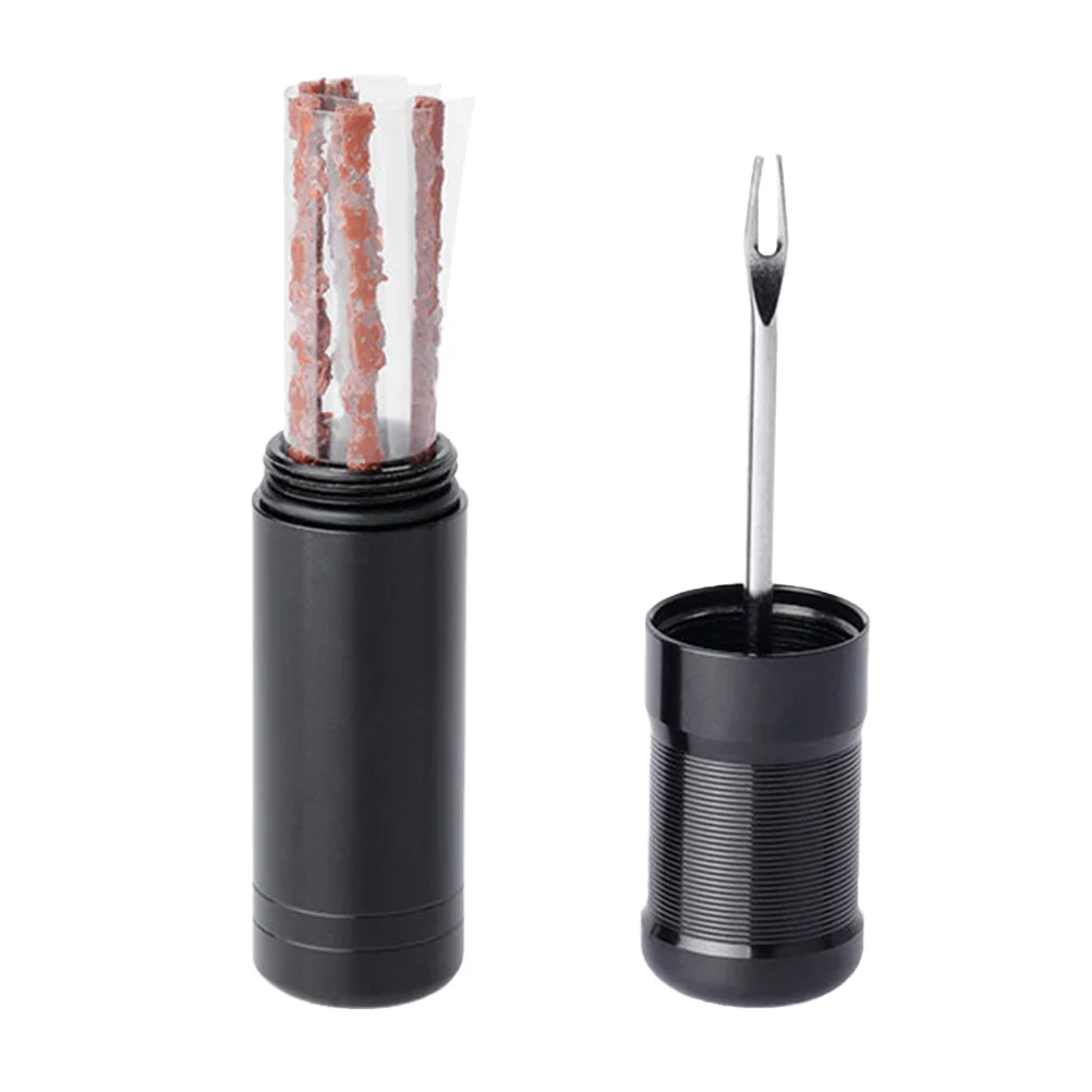 

Levers Tire Sealant Car Repair Nails Kit Vacuum Fork Rubber Strip Tool Portable