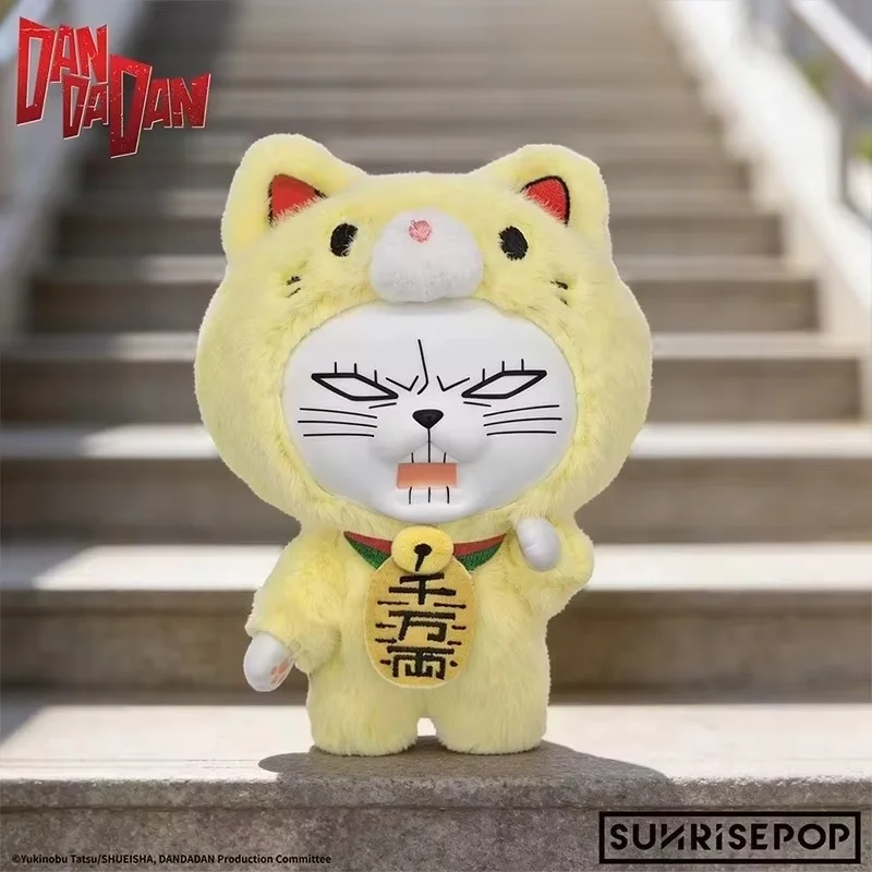 

Брелок-подвеска Dandadan Highway Grandma Maneki Neko Fortune Blind Box с виниловым лицом персонажа, аниме-аксессуар для сумок, для фанатов аниме