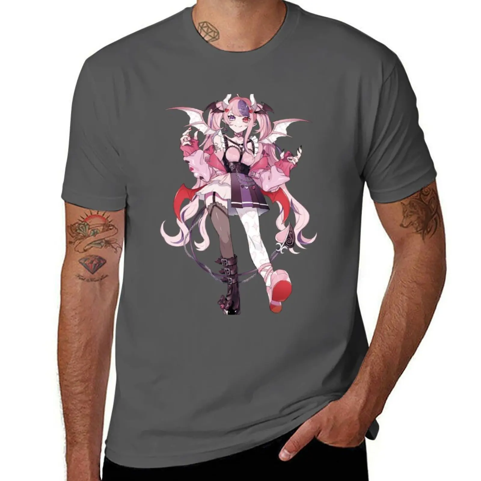 

Ironmouse T-Shirt men t shirt cotton 100% t shirts for man pack white T-Shirt