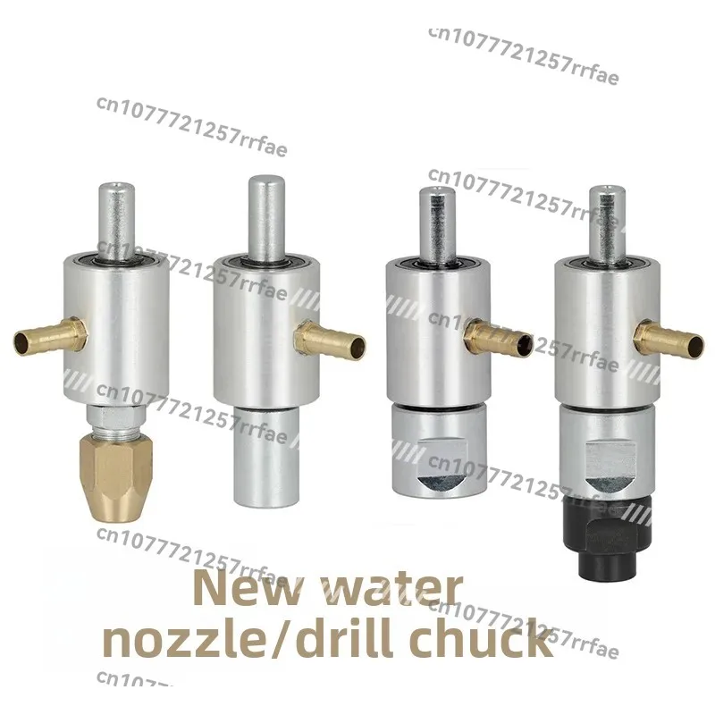 Glass Drilling Machine Bench Drill Water Inlet Rotary Joint Nozzle, Straight Shank Taper Shank Glass Drill Bit