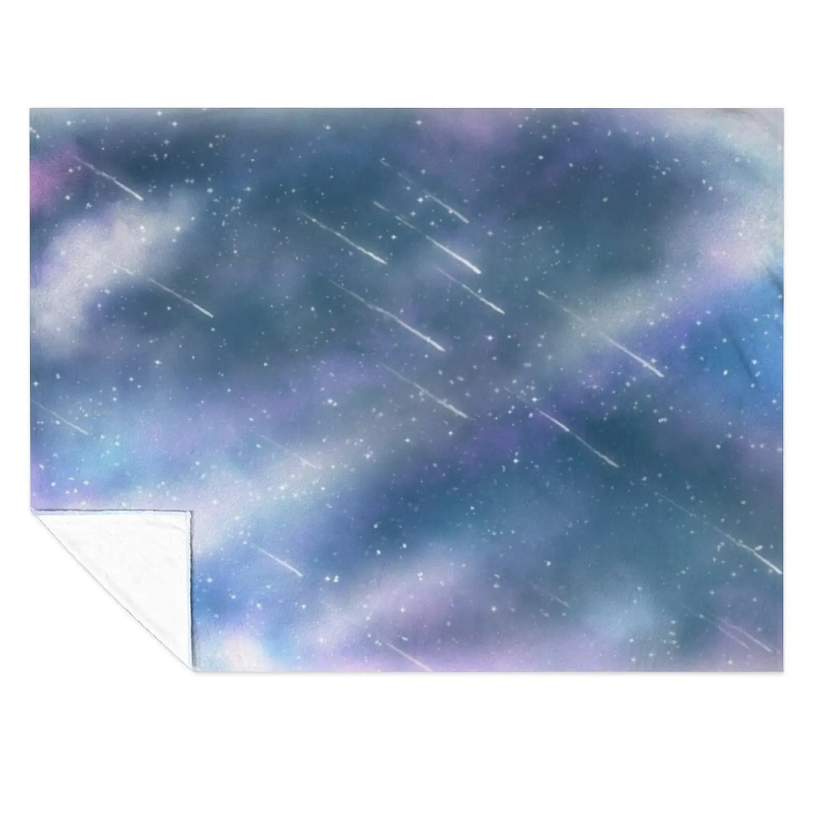 

Wishes in the Galaxy Throw Blanket Soft Big Decoratives Single Quilt Blankets