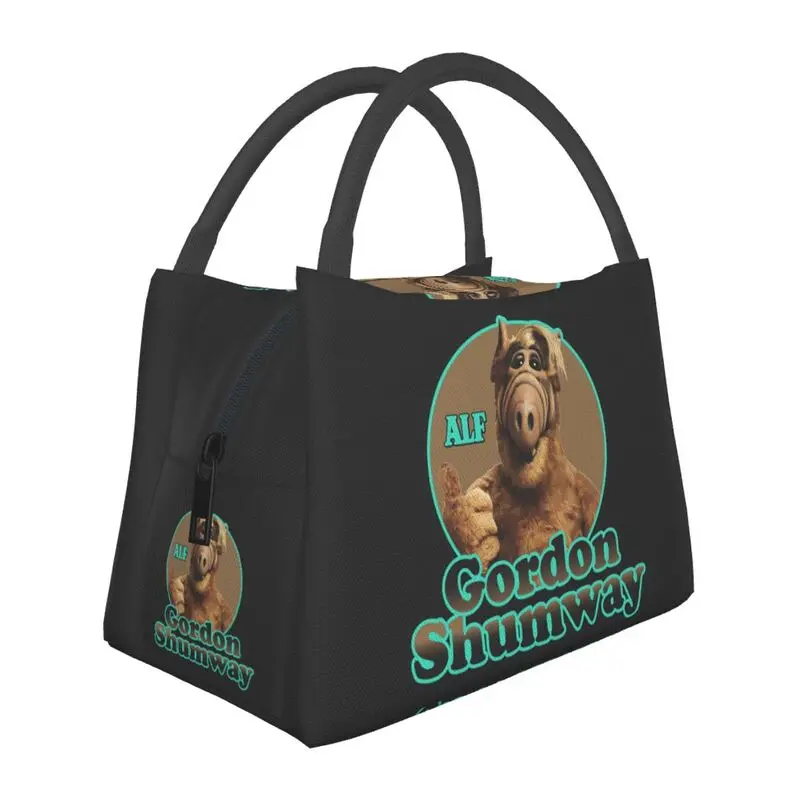 

Alf Thermal Insulated Lunch Bag Women Gordon Shumway Resuable Lunch Container for Office Outdoor Multifunction Meal Food Box