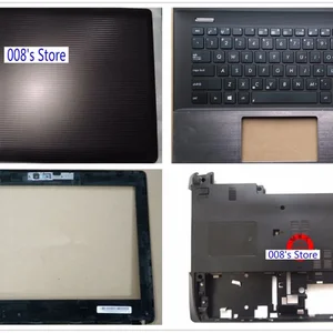 غطاء جديد ل ASUS A45 X45 K45 K45VD K45VM K45V A85 A85V A45V A45A R400 R400V LCD غطاء خلفي علوي / إطار أمامي / مسند راحة اليد / أسفل أعلى 6 مبيعات غلاف Asus K45A - No2