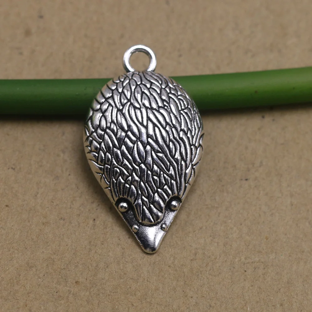 

20pcs Alloy Pendants Hedgehog Charms DIY Jewelry Making Accessory for Necklace Earrings ( Silver)