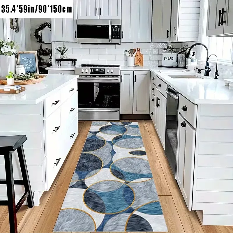 vikama-luxury-geometric-circle-runner-rug-washable-non-slip-blue-grey-kitchen-hallway-bedroom-floor-carpet-mat-home-decor