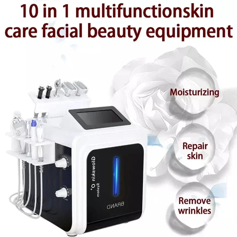 Hydra aqua peeling deep cleansing BIO skin tightening blackhead removal spa equipment for facial skin care