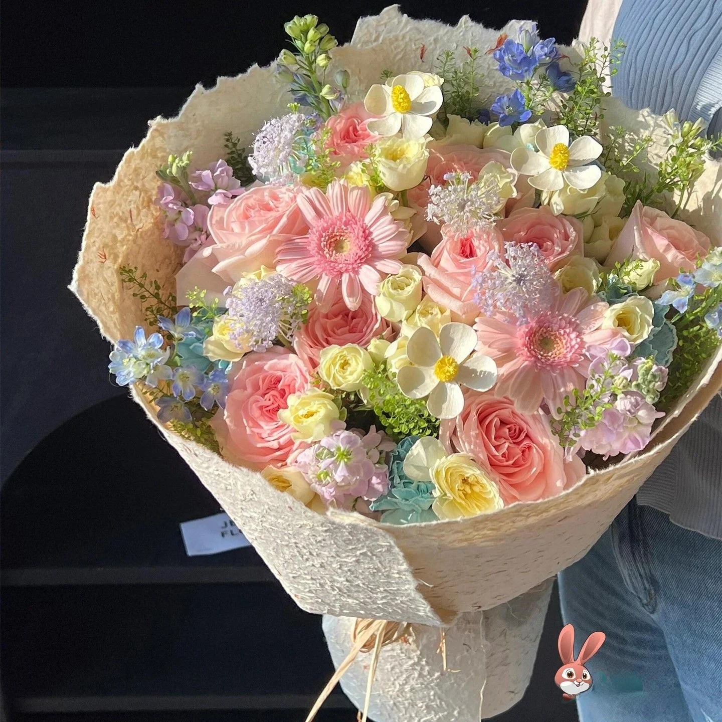 dopamine-soap-flower-bouquet-handheld-artificial-flowers-graduation-simulation-gift-for-mother's-day-simple-style-home-decor