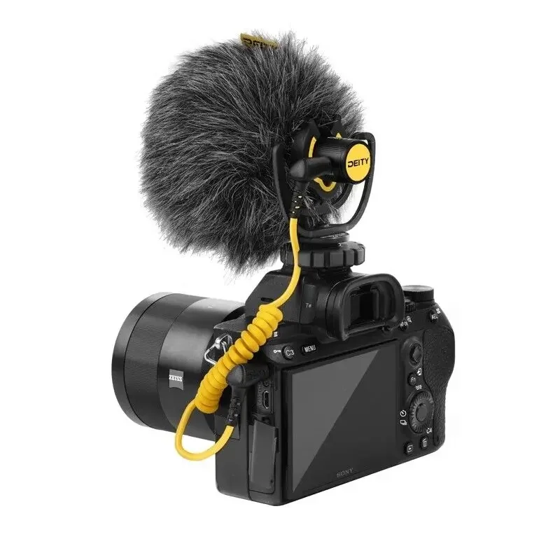 Deity V-Mic D4 Microfono direzionale con microfono a condensatore a basso rumore per computer DSLR IpadOS Smartphone